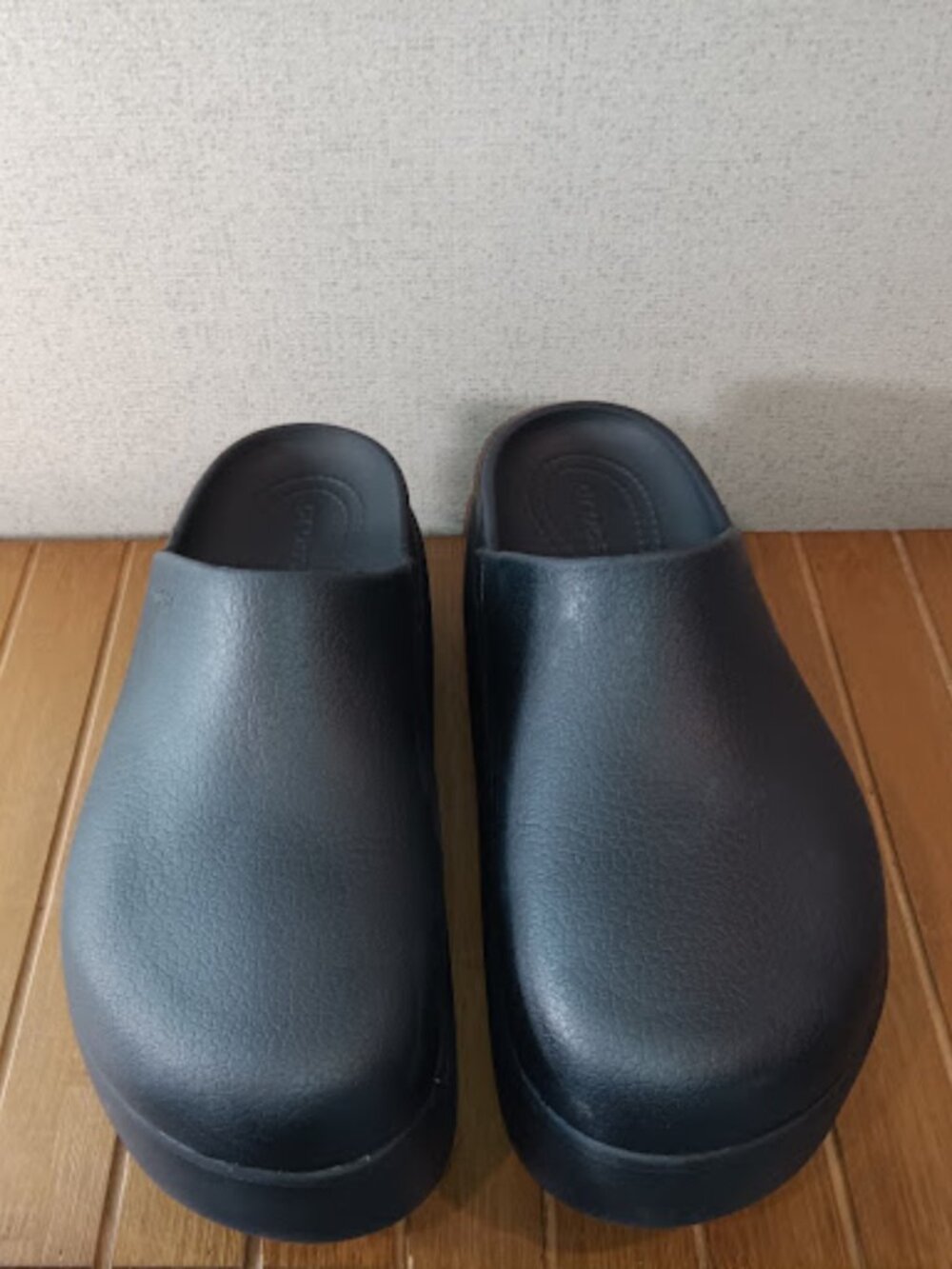 Crocs Women's Size 9 Black Dylan Platform Clogs Slip-on Comfort Boho Casual